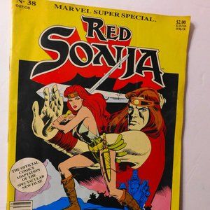 Marvel Super Special Red Sonja Adaptation 1985 Comic Book